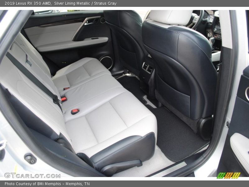 Silver Lining Metallic / Stratus Gray 2019 Lexus RX 350 AWD