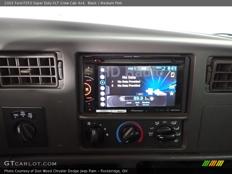 Black / Medium Flint 2003 Ford F350 Super Duty XLT Crew Cab 4x4