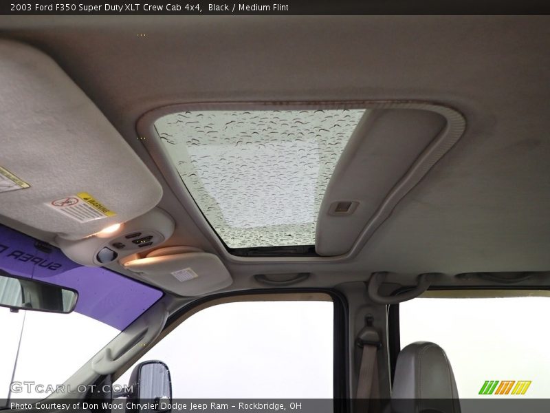 Black / Medium Flint 2003 Ford F350 Super Duty XLT Crew Cab 4x4