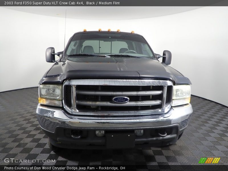 Black / Medium Flint 2003 Ford F350 Super Duty XLT Crew Cab 4x4