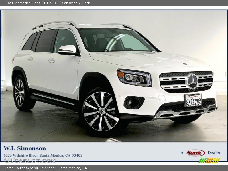 Polar White / Black 2021 Mercedes-Benz GLB 250