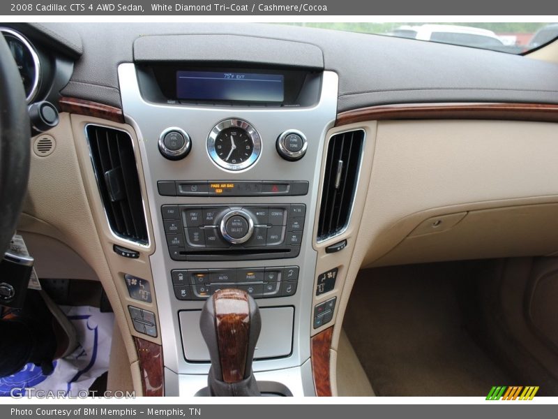 White Diamond Tri-Coat / Cashmere/Cocoa 2008 Cadillac CTS 4 AWD Sedan