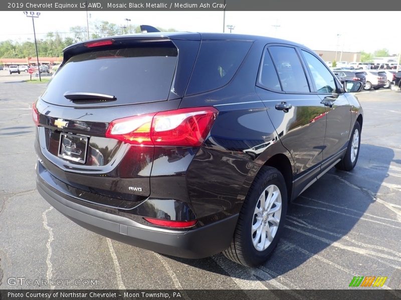 Mosaic Black Metallic / Medium Ash Gray 2019 Chevrolet Equinox LS AWD
