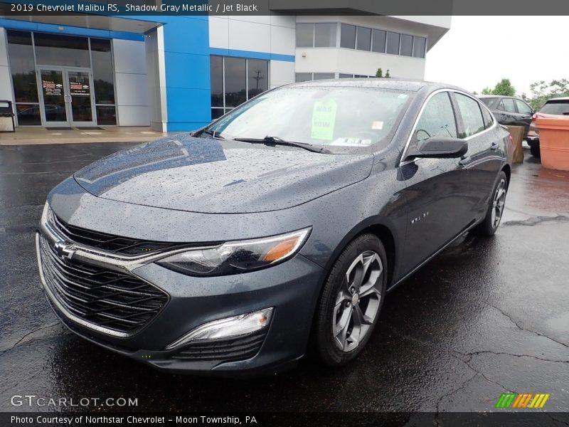 Shadow Gray Metallic / Jet Black 2019 Chevrolet Malibu RS