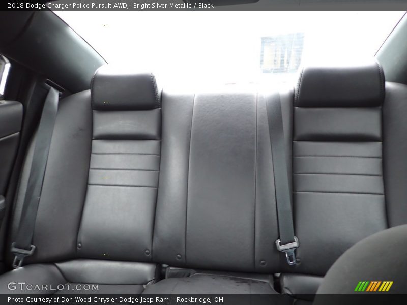 Rear Seat of 2018 Charger Police Pursuit AWD