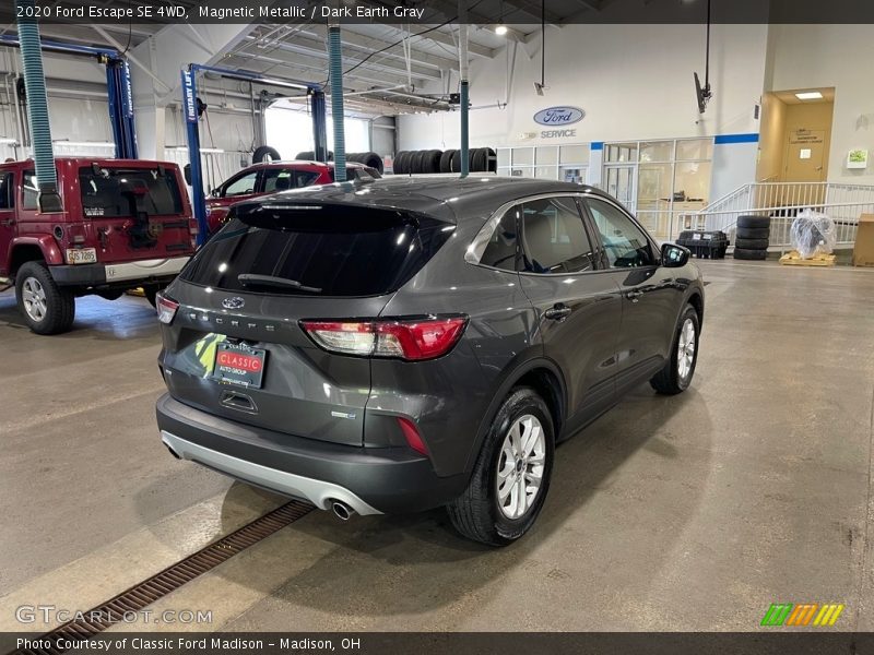 Magnetic Metallic / Dark Earth Gray 2020 Ford Escape SE 4WD