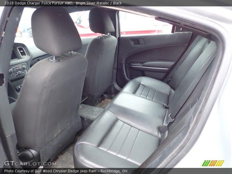 Rear Seat of 2018 Charger Police Pursuit AWD
