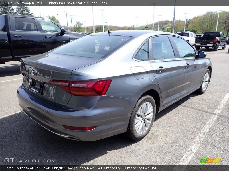 Platinum Gray Metallic / Titan Black 2019 Volkswagen Jetta S