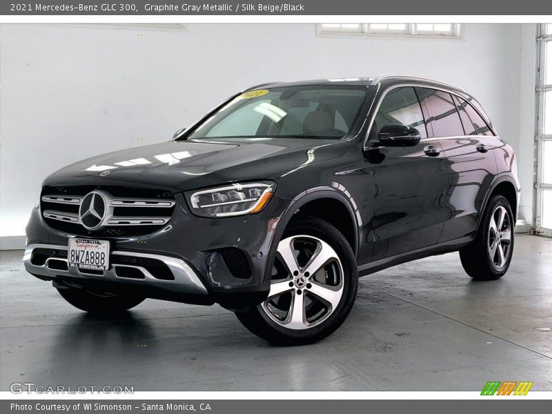 Graphite Gray Metallic / Silk Beige/Black 2021 Mercedes-Benz GLC 300