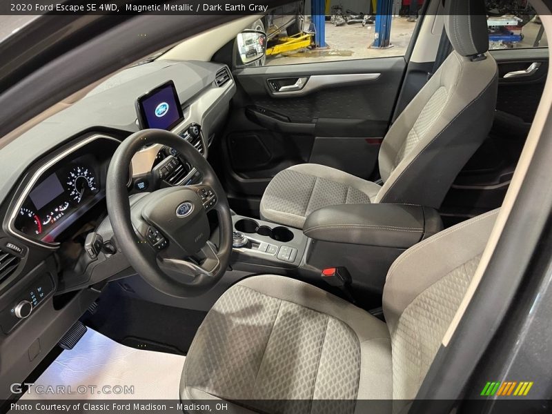 Magnetic Metallic / Dark Earth Gray 2020 Ford Escape SE 4WD