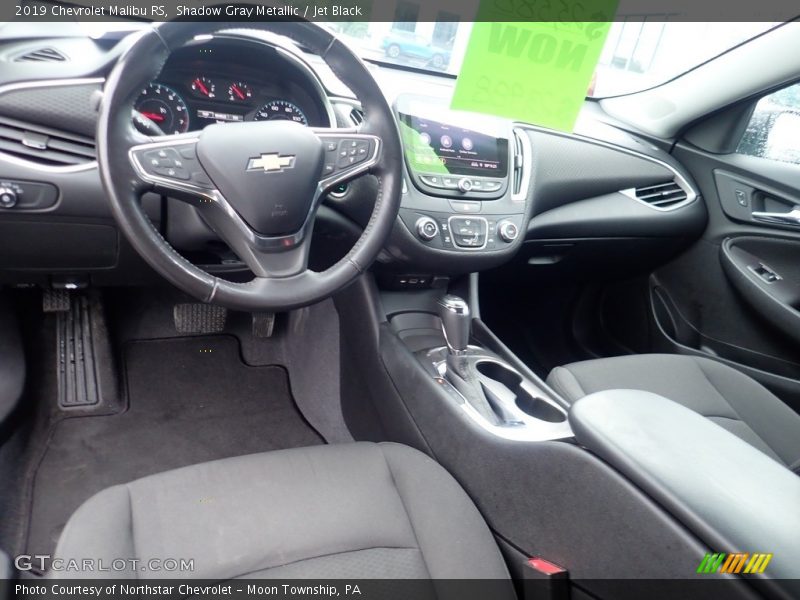 Shadow Gray Metallic / Jet Black 2019 Chevrolet Malibu RS