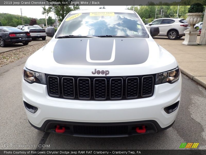 Bright White / Black 2019 Jeep Grand Cherokee Trailhawk 4x4