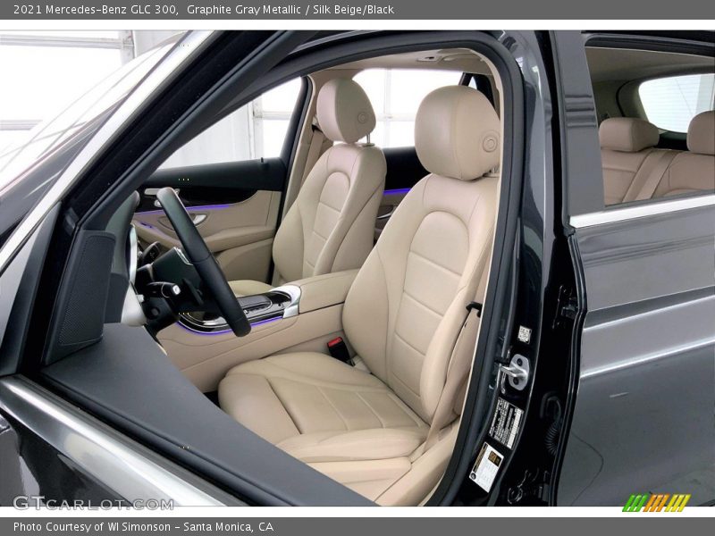 Graphite Gray Metallic / Silk Beige/Black 2021 Mercedes-Benz GLC 300