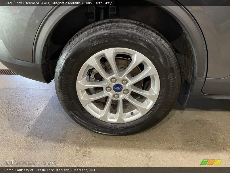 Magnetic Metallic / Dark Earth Gray 2020 Ford Escape SE 4WD