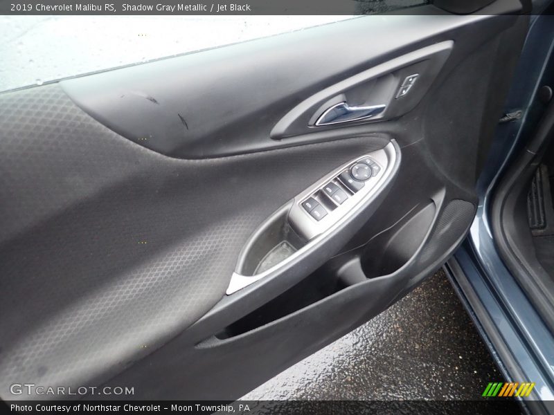 Shadow Gray Metallic / Jet Black 2019 Chevrolet Malibu RS