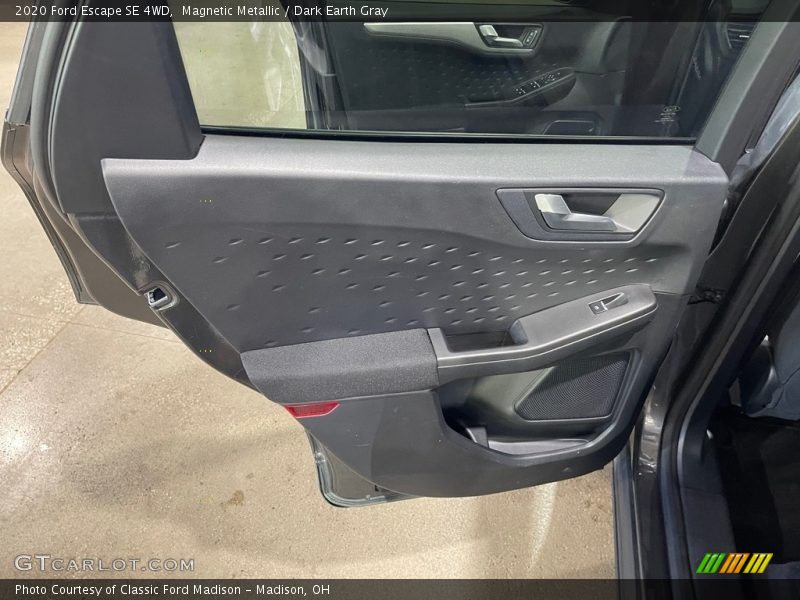 Magnetic Metallic / Dark Earth Gray 2020 Ford Escape SE 4WD