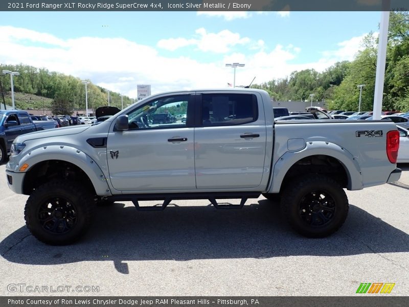  2021 Ranger XLT Rocky Ridge SuperCrew 4x4 Iconic Silver Metallic
