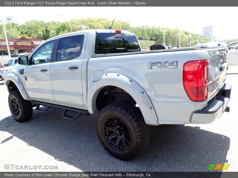 Iconic Silver Metallic / Ebony 2021 Ford Ranger XLT Rocky Ridge SuperCrew 4x4