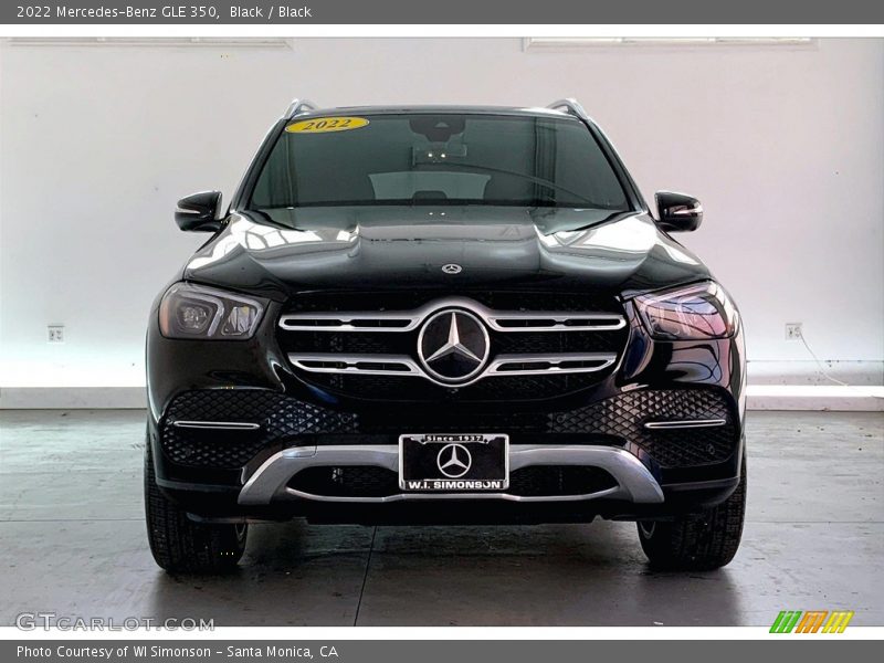 Black / Black 2022 Mercedes-Benz GLE 350
