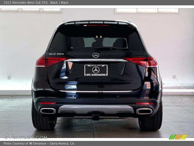 Black / Black 2022 Mercedes-Benz GLE 350