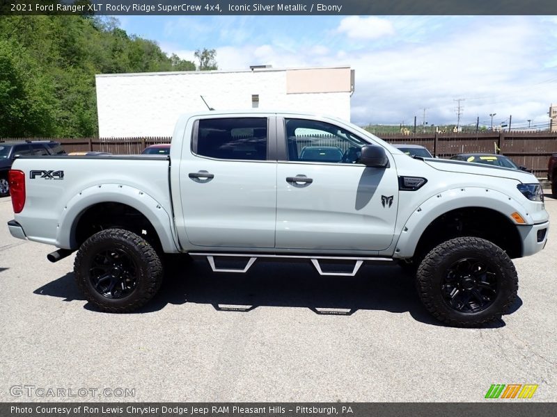  2021 Ranger XLT Rocky Ridge SuperCrew 4x4 Iconic Silver Metallic