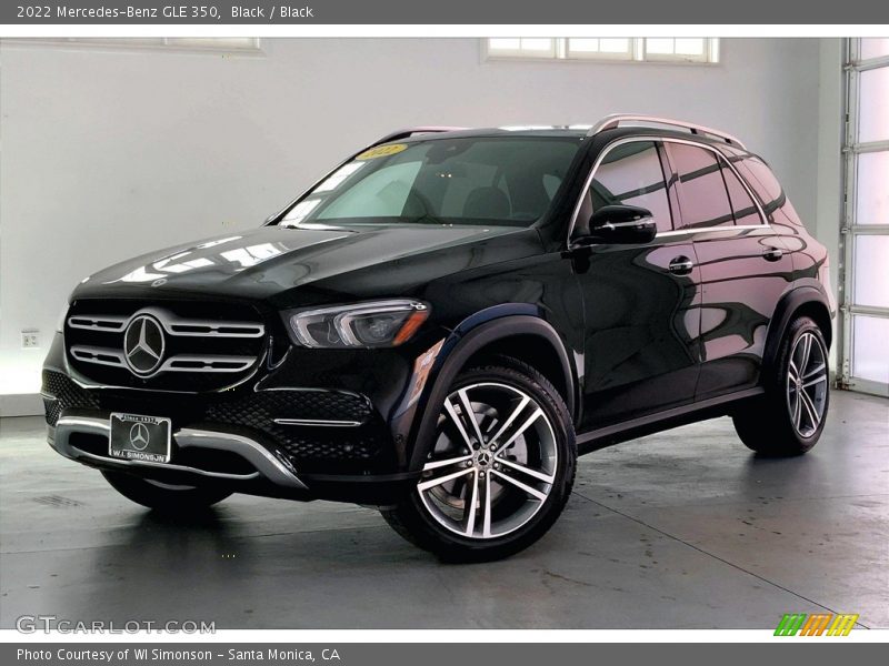 Black / Black 2022 Mercedes-Benz GLE 350