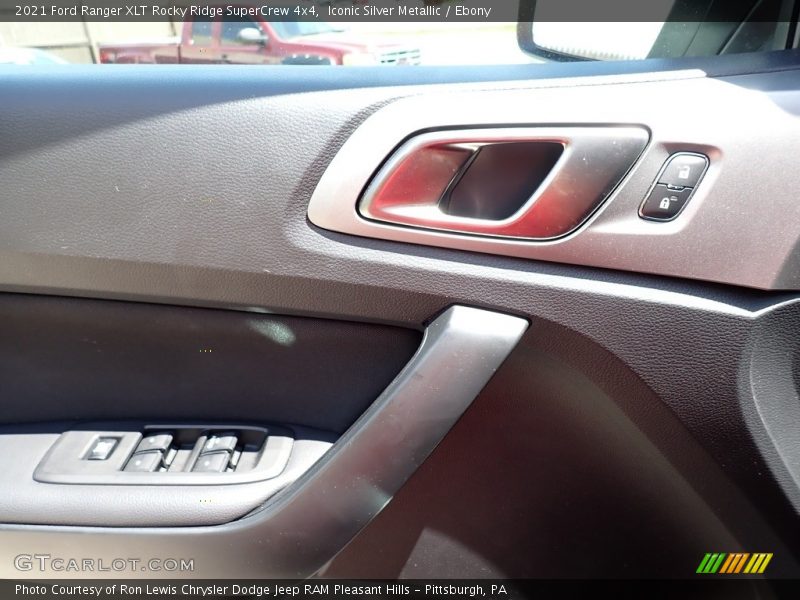 Iconic Silver Metallic / Ebony 2021 Ford Ranger XLT Rocky Ridge SuperCrew 4x4