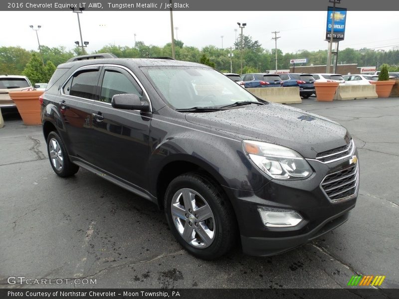 Tungsten Metallic / Jet Black 2016 Chevrolet Equinox LT AWD