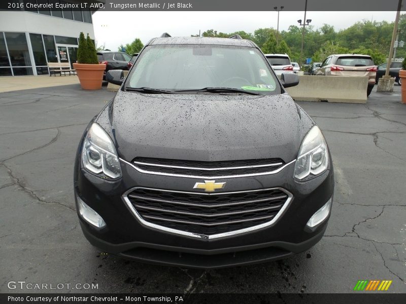 Tungsten Metallic / Jet Black 2016 Chevrolet Equinox LT AWD