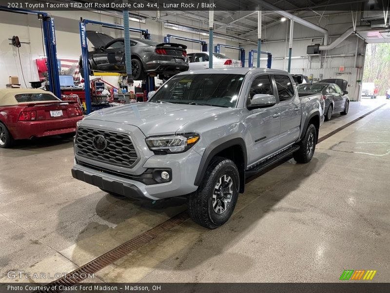 Lunar Rock / Black 2021 Toyota Tacoma TRD Off Road Double Cab 4x4