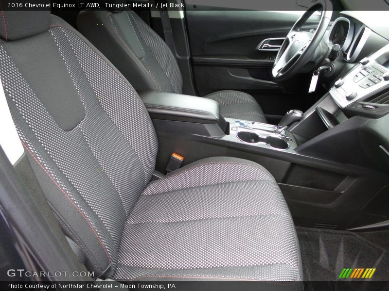 Tungsten Metallic / Jet Black 2016 Chevrolet Equinox LT AWD