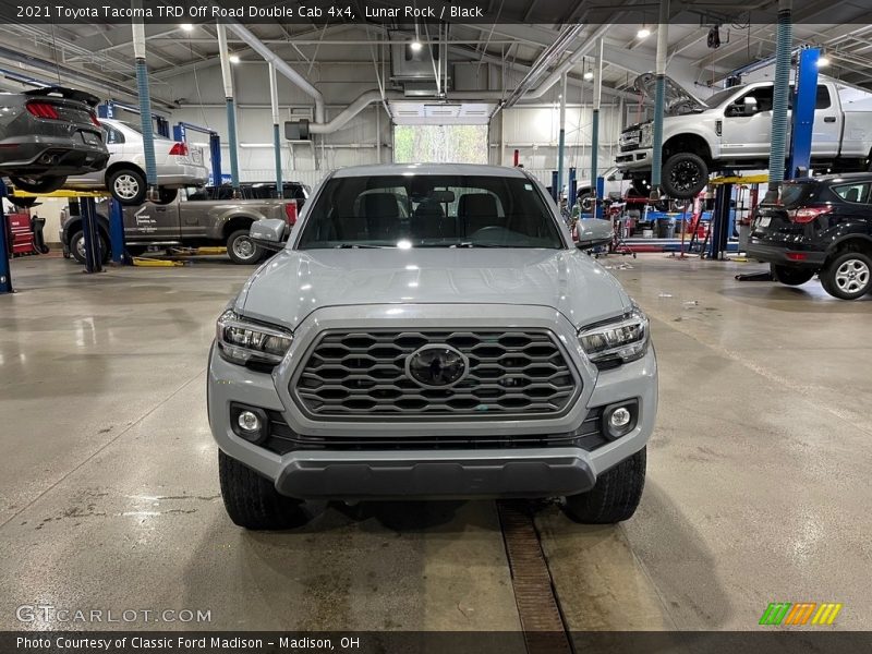 Lunar Rock / Black 2021 Toyota Tacoma TRD Off Road Double Cab 4x4