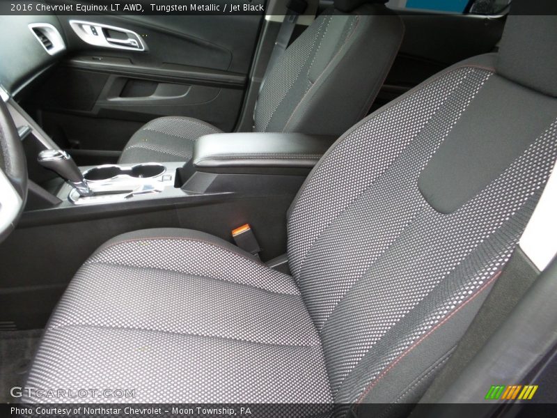 Tungsten Metallic / Jet Black 2016 Chevrolet Equinox LT AWD