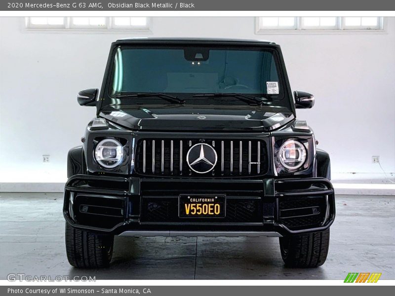 Obsidian Black Metallic / Black 2020 Mercedes-Benz G 63 AMG