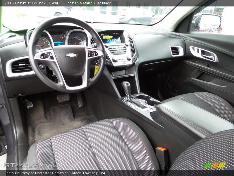Tungsten Metallic / Jet Black 2016 Chevrolet Equinox LT AWD