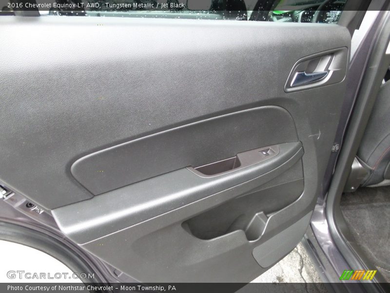 Tungsten Metallic / Jet Black 2016 Chevrolet Equinox LT AWD