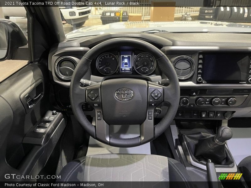 Lunar Rock / Black 2021 Toyota Tacoma TRD Off Road Double Cab 4x4