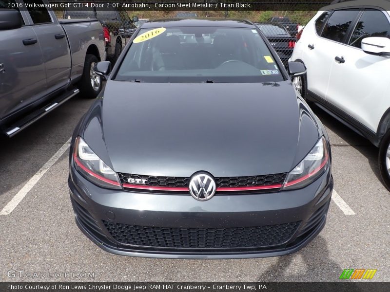 Carbon Steel Metallic / Titan Black 2016 Volkswagen Golf GTI 4 Door 2.0T Autobahn