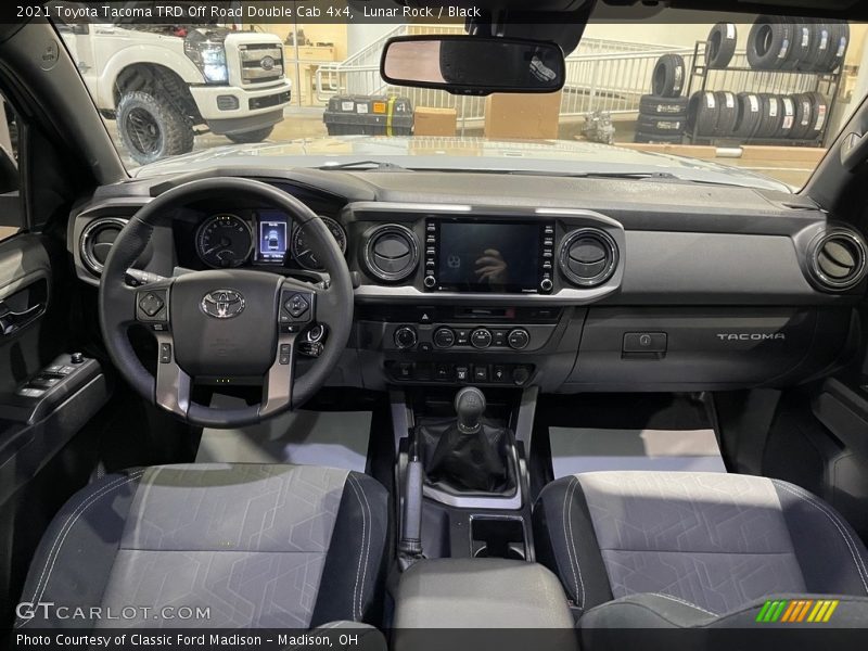 Dashboard of 2021 Tacoma TRD Off Road Double Cab 4x4