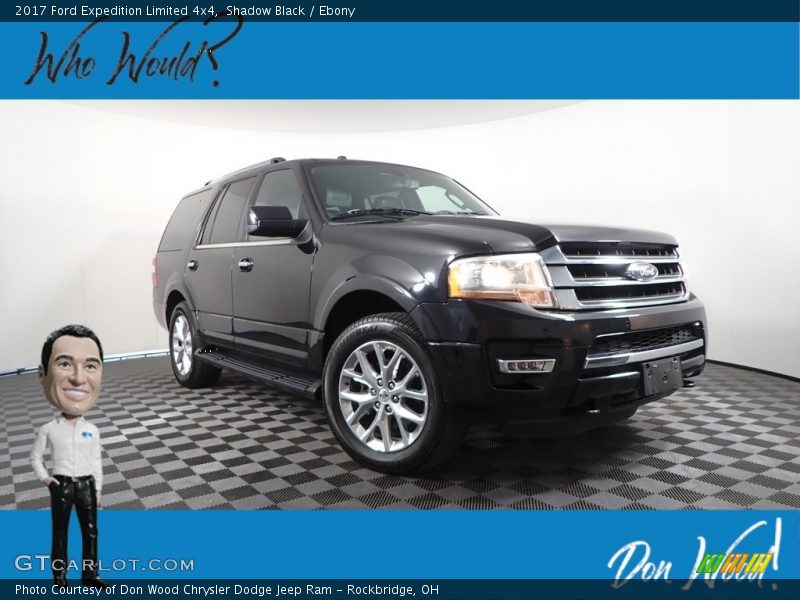 Shadow Black / Ebony 2017 Ford Expedition Limited 4x4