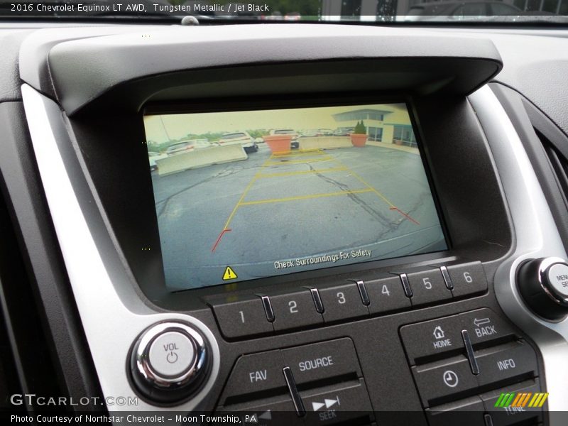 Tungsten Metallic / Jet Black 2016 Chevrolet Equinox LT AWD