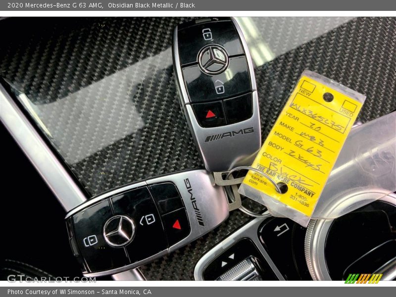 Obsidian Black Metallic / Black 2020 Mercedes-Benz G 63 AMG