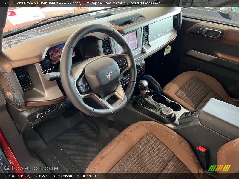  2022 Bronco Outer Banks 4x4 4-Door Roast/Black Onyx Interior