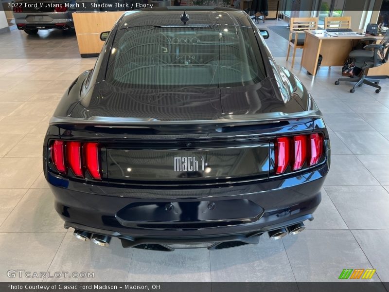 Shadow Black / Ebony 2022 Ford Mustang Mach 1