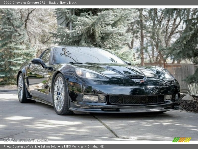 Black / Ebony Black 2011 Chevrolet Corvette ZR1
