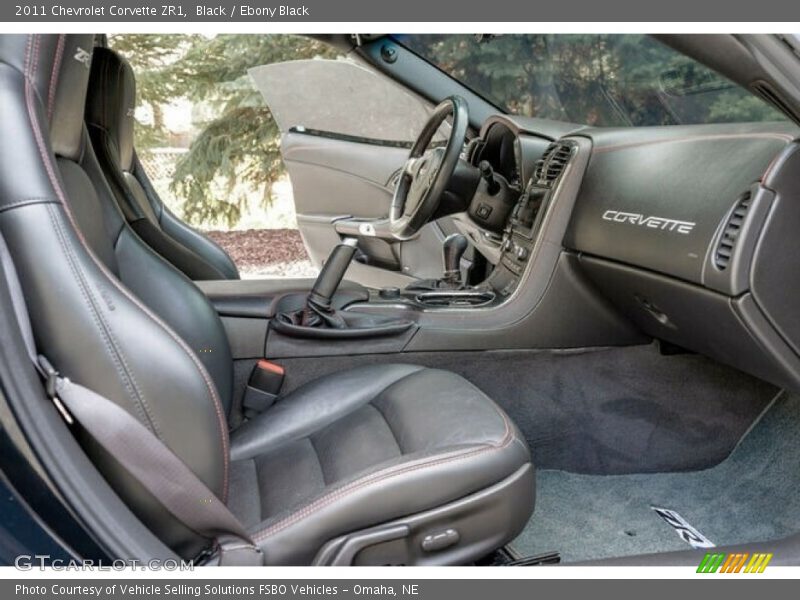 Front Seat of 2011 Corvette ZR1
