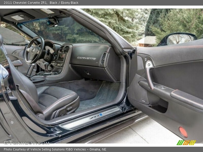Front Seat of 2011 Corvette ZR1