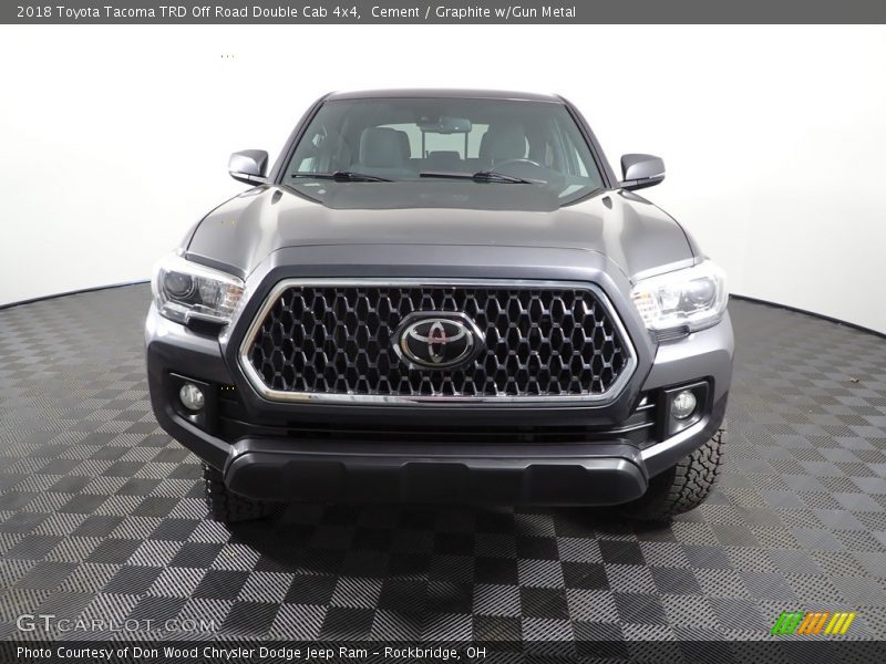 Cement / Graphite w/Gun Metal 2018 Toyota Tacoma TRD Off Road Double Cab 4x4