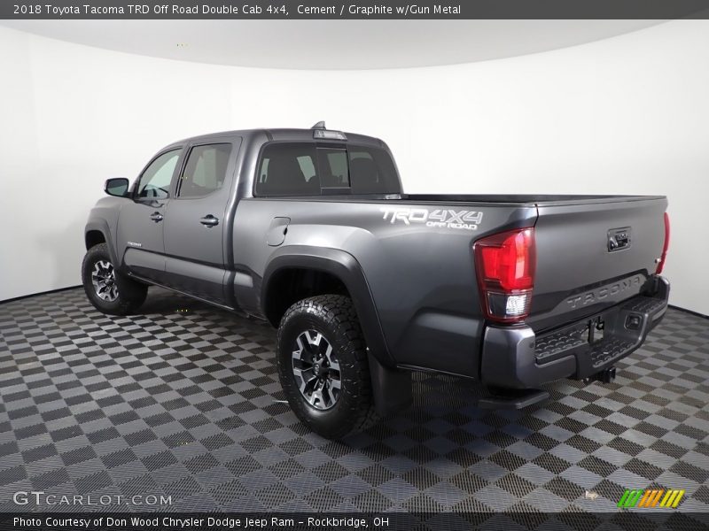Cement / Graphite w/Gun Metal 2018 Toyota Tacoma TRD Off Road Double Cab 4x4