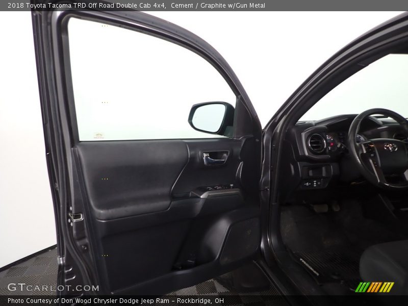 Cement / Graphite w/Gun Metal 2018 Toyota Tacoma TRD Off Road Double Cab 4x4